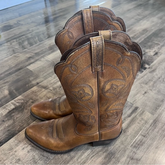 Ariat Heritage Western Women’s 7B |Brown| 11” Western Boots - Picture 13 of 14